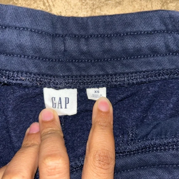 GAP men’s Navy Jogger Pants size xsmall Blue - Picture 3 of 5